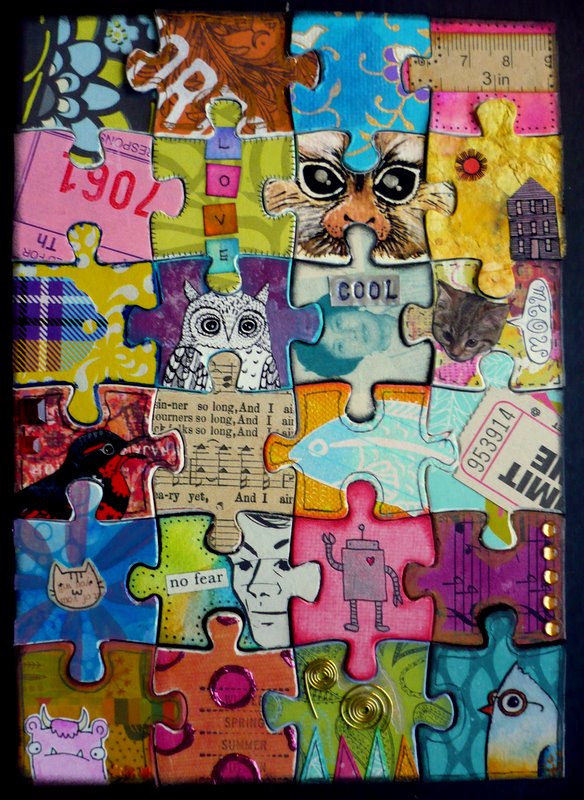 Oops, I Craft My Pants: 1st Altered Puzzle